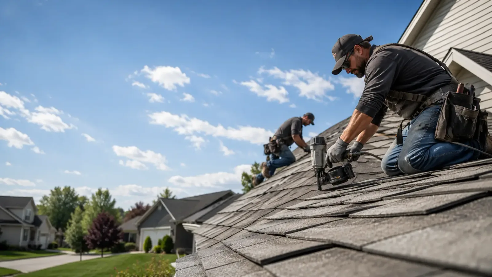 Storm Damage Roof Repair in O Fallon, IL near me